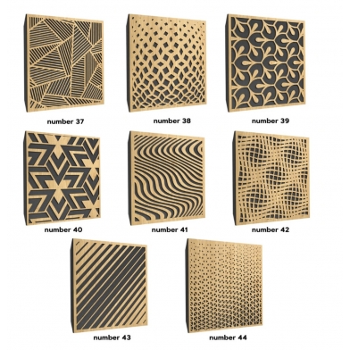 Купить басовая ловушка куб ecosound lotus wood 250x250x250 цвет в ассортименте по низкой цене